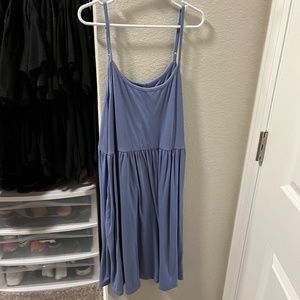 Blue dress